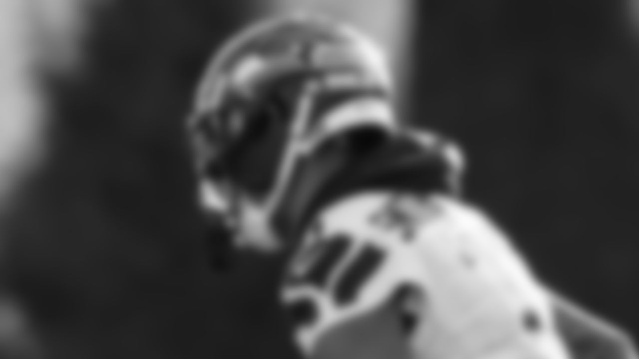 Seahawks wide receiver Jaxon Smith-Njigba (11) practiced on Thursday, November 20 at the Virginia Mason Athletic Center.