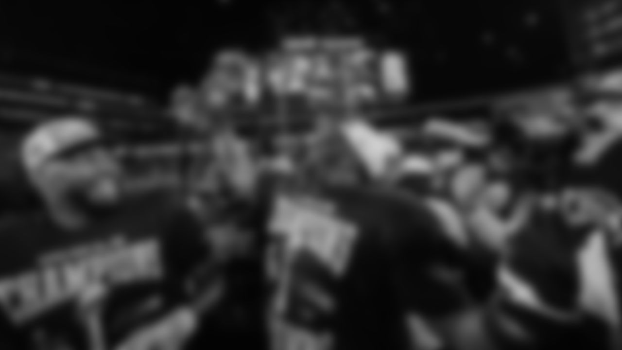 The Seahawks celebrated the 29-13 victory vs. the Patriots in Super Bowl LX.