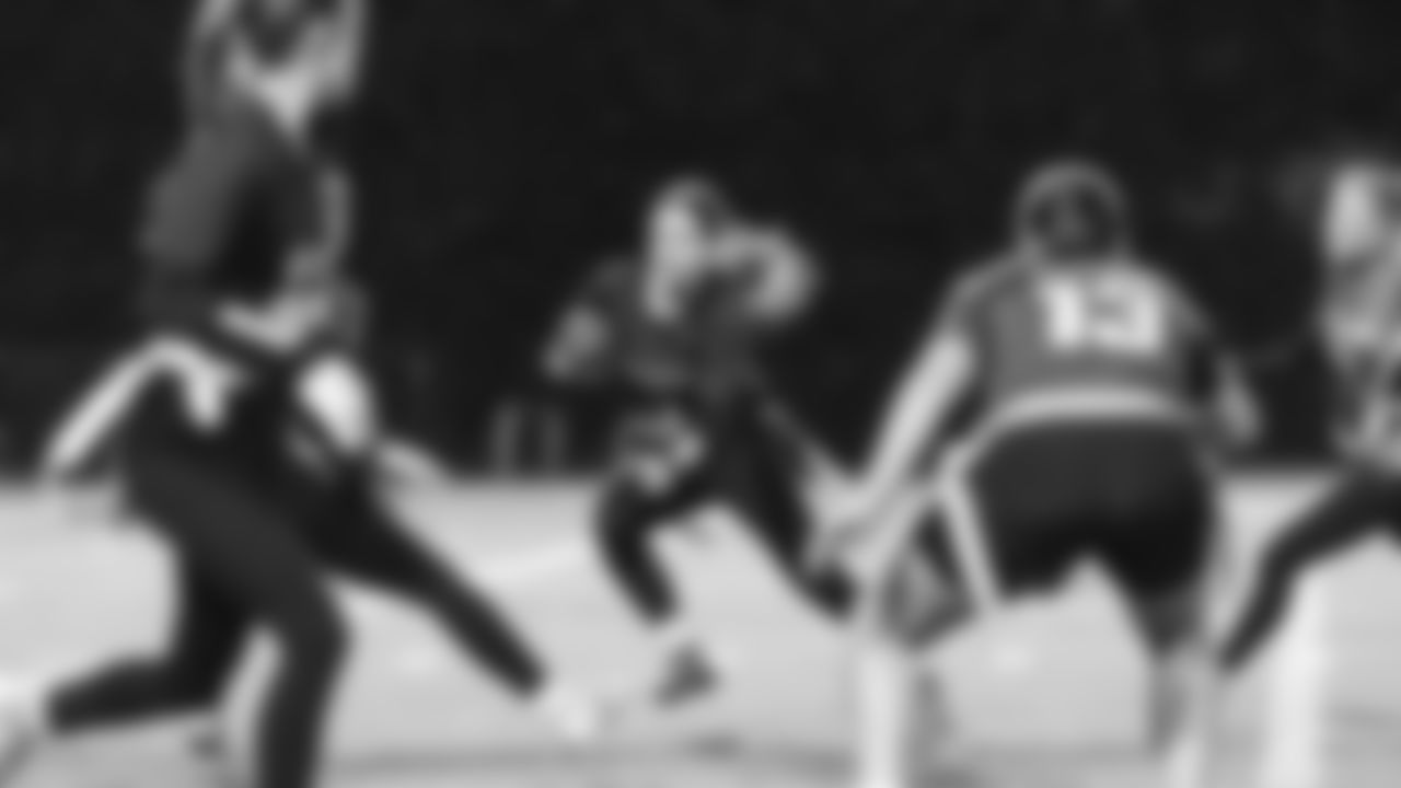 The Seahawks visited Lake Washington High School on Thursday, December 11, 2025 with Seahawks Cornerback Josh Jobe for the second Girls Flag Takeover of the season featuring varsity games between Issaquah High School vs. Juanita High School and Skyline High School vs. Lake Washington High School.