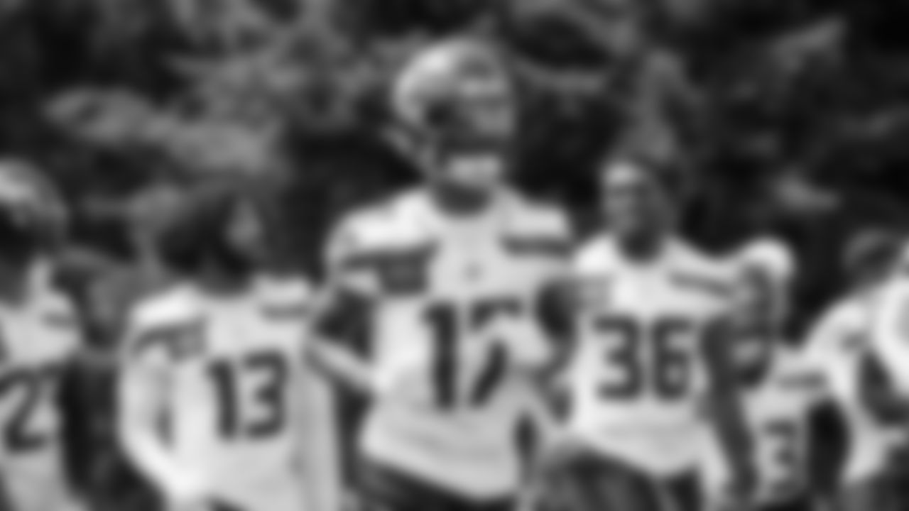 Seahawks cornerback Zy Alexander (17) participated in a workout on day five of OTAs on Wednesday, June 4, 2025 at the Virginia Mason Athletic Center.