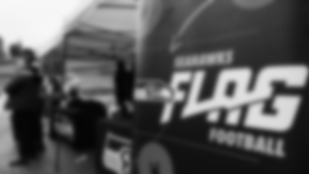 The Seahawks visited Everett Memorial Stadium on Wednesday, January 7, 2026 with Seahawks Legend Garry Gilliam for the third Girls Flag Takeover of the season featuring varsity games between Ferndale High School vs. Monroe High School and Squalicum High School vs. Jackson High School.