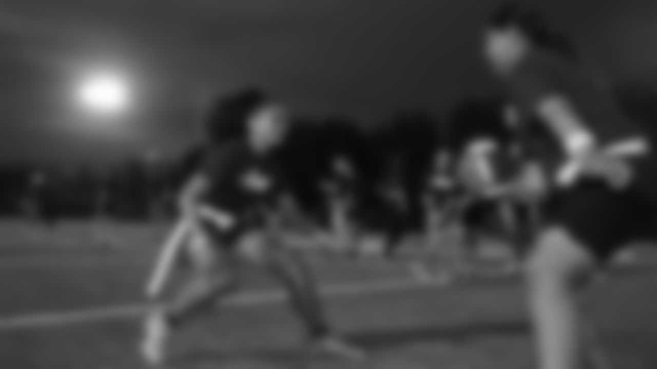 The Seattle Seahawks Flag Football Clinic on February 5, 2026 as part of the Impacting 50 Communities event in East Palo Alto, CA.