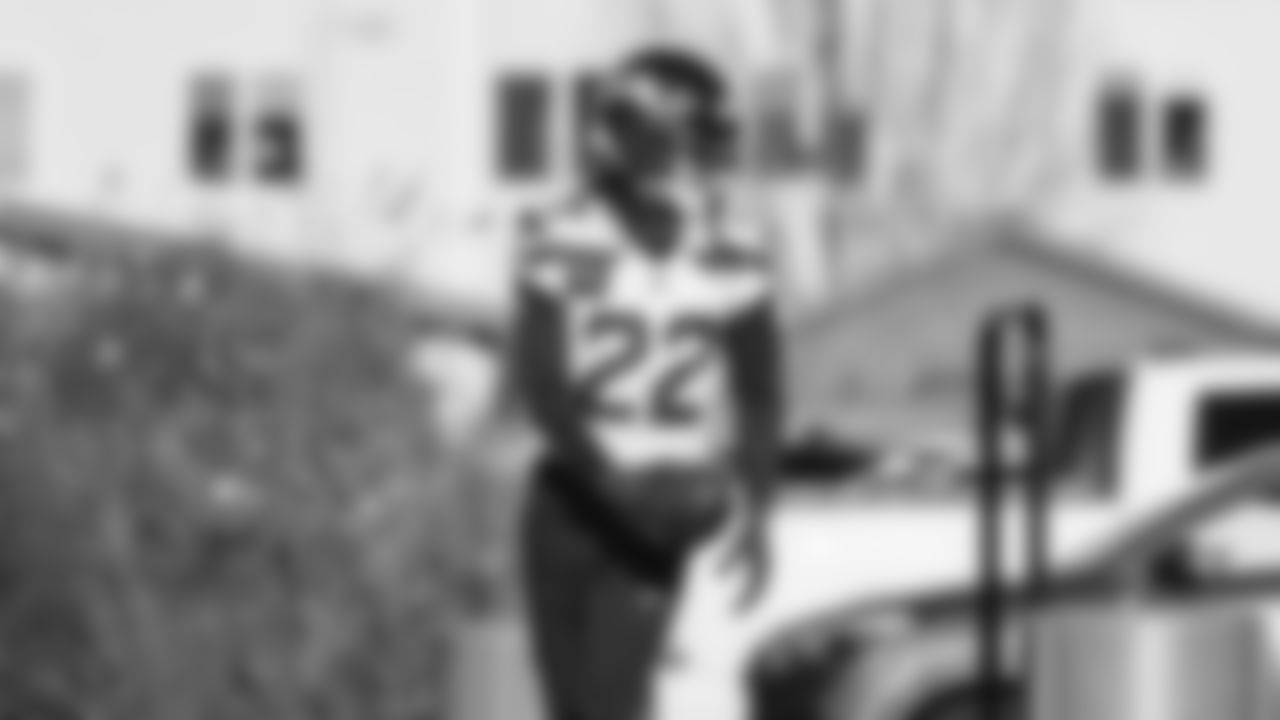 Seahawks wide receiver Rashid Shaheed (22) practiced on Wednesday, November 19 at the Virginia Mason Athletic Center.