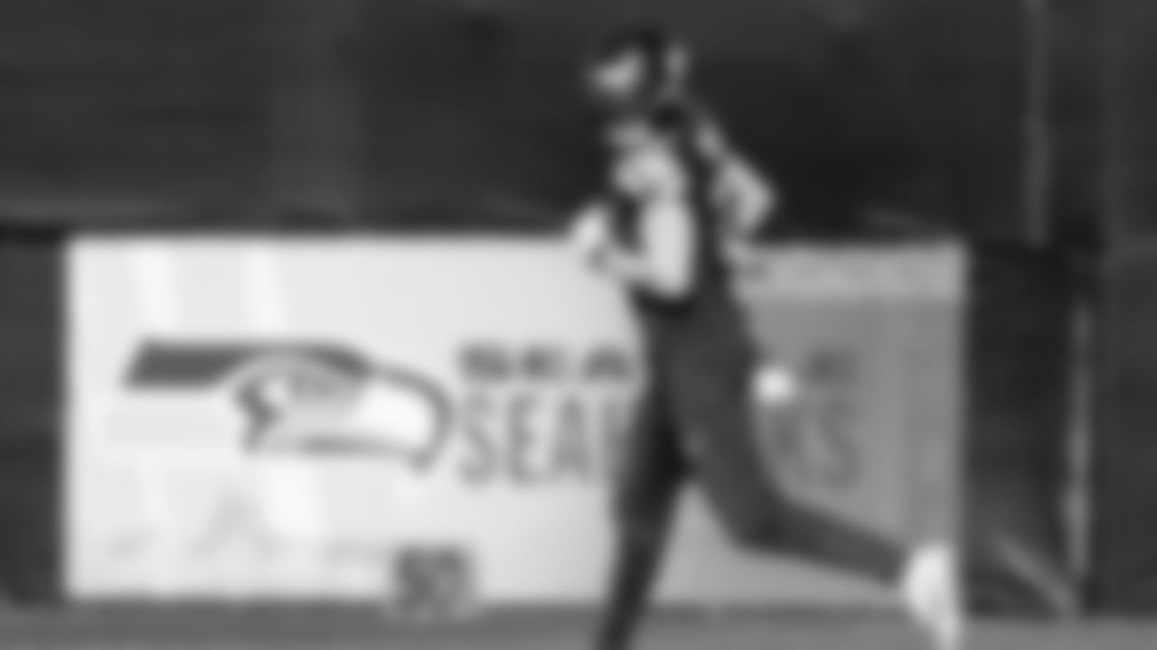 Seahawks wide receiver Cooper Kupp (10) practiced on Wednesday, February 4, 2026 in San Jose, California.