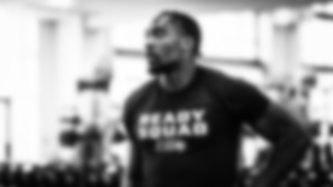 Seahawks defensive end DeMarcus Lawrence (0) worked out on Monday, January 19, 2026 at the Virginia Mason Athletic Center,