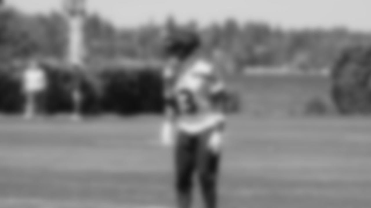 Seahawks safety Nick Emmanwori (3) practiced on day two of training camp on July 24, 2025 at the Virginia Mason Athletic Center.