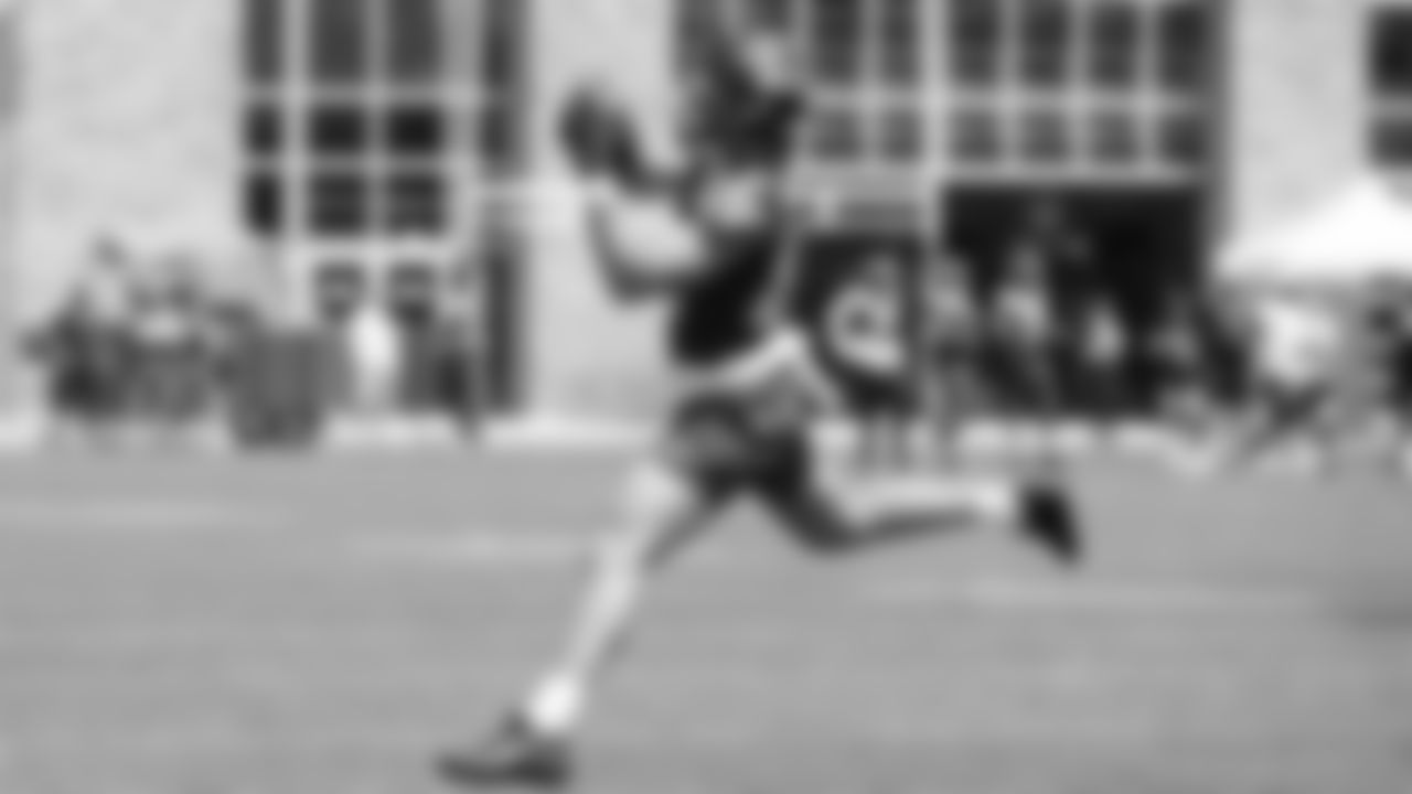 Seahawks tight end AJ Barner (88) participated in a workout on day two of minicamp on Wednesday, June 11, 2025 at the Virginia Mason Athletic Center.