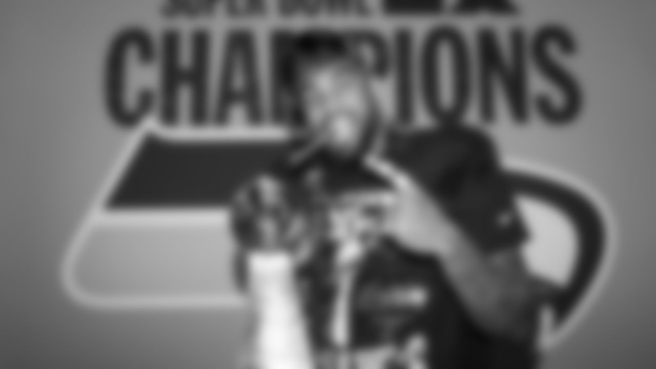 Seahawks defensive tackle Leonard Williams (99) vs. the New England Patriots in Super Bowl LX.