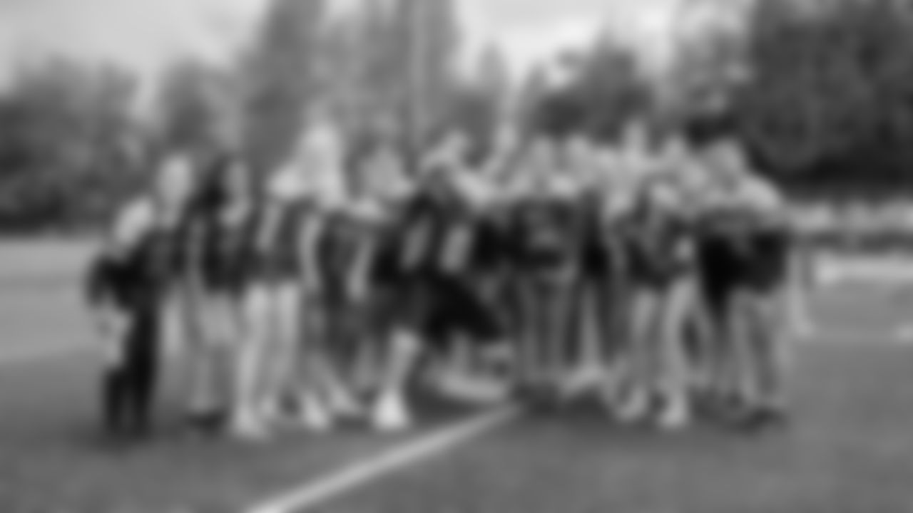 The Seahawks supported the Oregon High School Girls Flag Football Championships on Saturday, May 17, 2025 at Sam Barlow High School that included a $30K donation to the OSAA to help implement new girls flag football programs across Oregon.