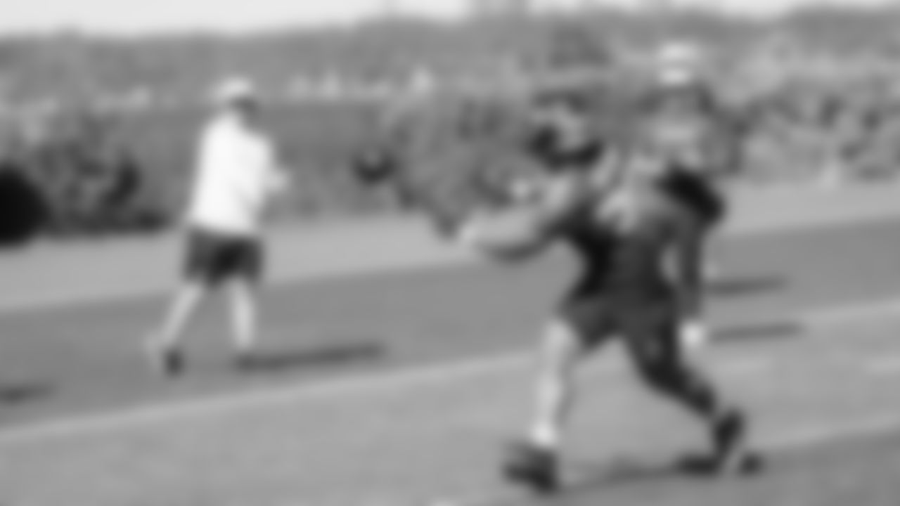 Seahawks running back George Holani (36) practiced on Thursday, September 18, 2025 at the Virginia Mason Athletic Center.