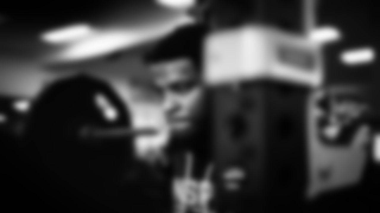 Seahawks cornerback Devon Witherspoon (21) worked out on Monday, January 12, 2026 at the Virginia Mason Athletic Center.