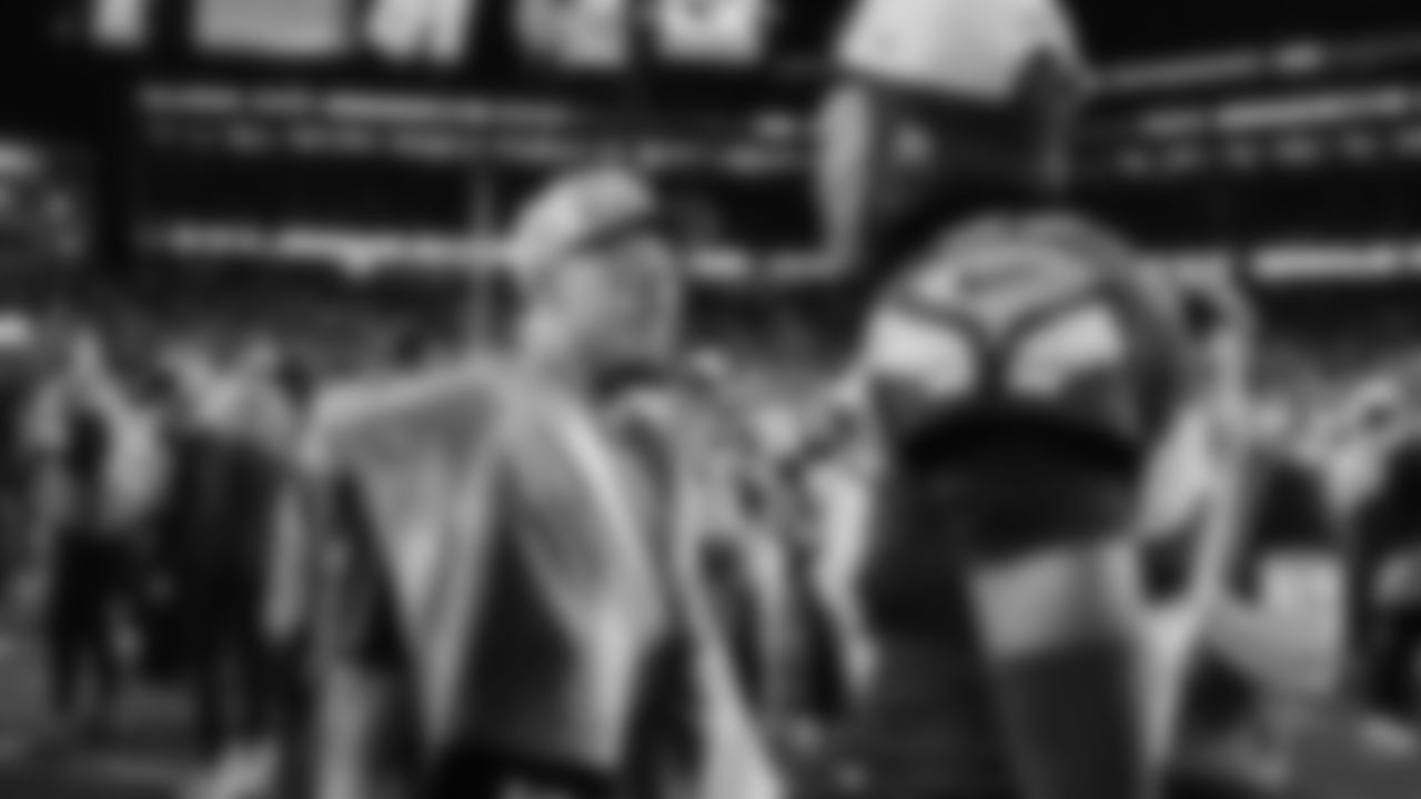 The Seahawks celebrated the 29-13 victory vs. the Patriots in Super Bowl LX.