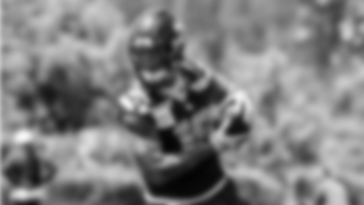 Seahawks tight end Elijah Arroyo (18) participated in a workout on day two of minicamp on Wednesday, June 11, 2025 at the Virginia Mason Athletic Center.