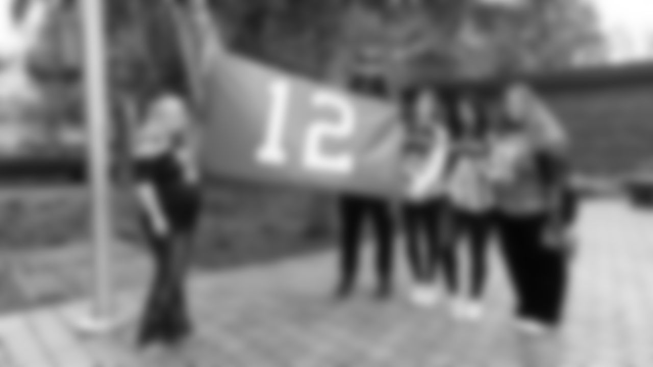 The Seahawks visited Sanislo Elementary on January 14, 2026 as part of the 12-Pages Reading Program.