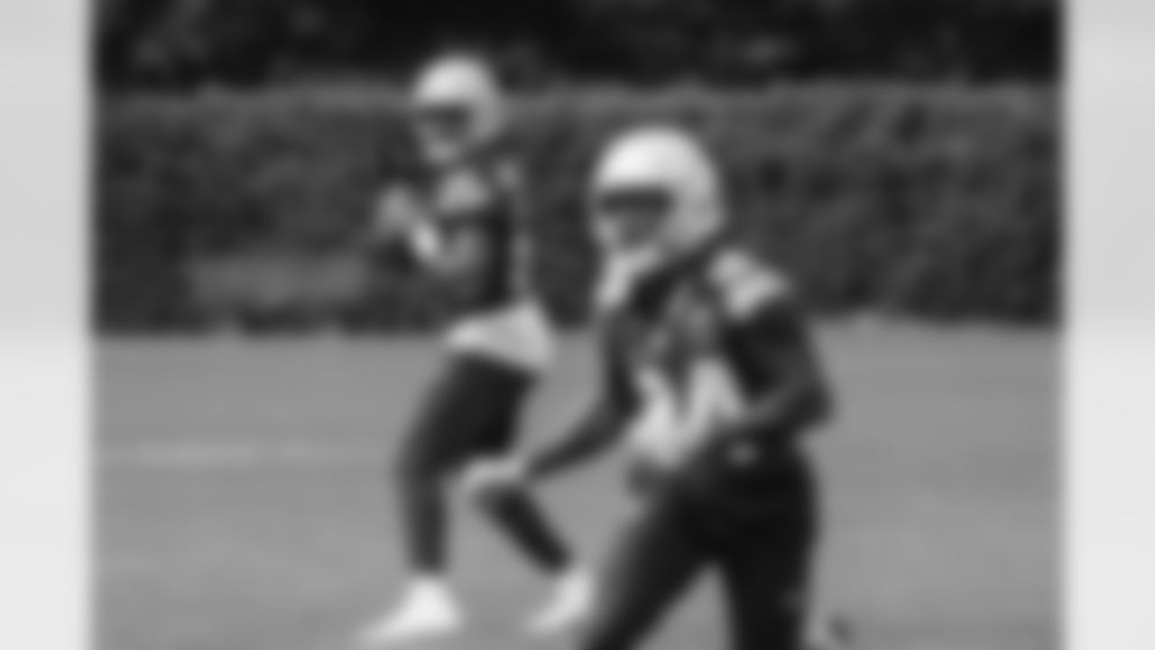 Seahawks quarterback Jalen Milroe (6) practiced on Friday, October 3, 2025 at the Virginia Mason Athletic Center.
