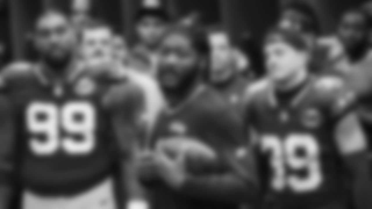 The Seahawks celebrated the 26-0 win vs. the Minnesota Vikings at Lumen Field on November 30, 2025.