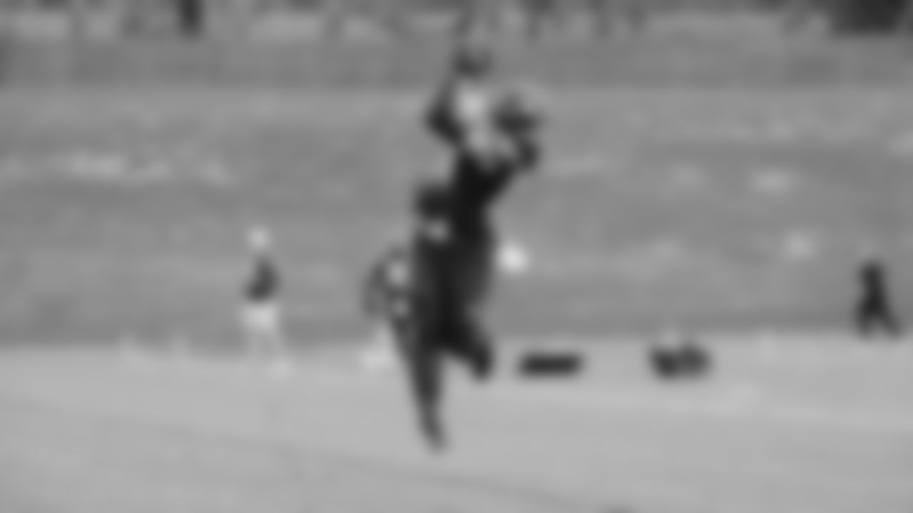 Seahawks tight end Eric Saubert (81) practiced on Wednesday, January 14, 2026 at the Virginia Mason Athletic Center.