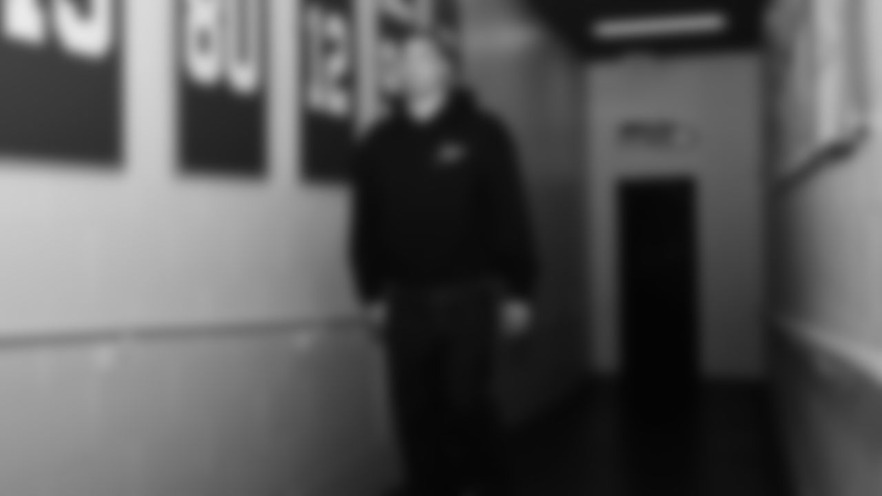 Seahawks running back Zach Charbonnet (26) arrived at Lumen Field for the Week 15 matchup vs. the Indianapolis Colts.