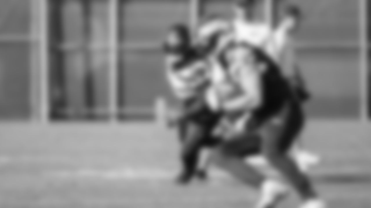 Seahawks safety Quandre Diggs (37) practiced on February 5, 2026 in San Jose, California.