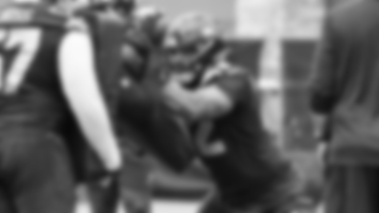 Seahawks tackle Abraham Lucas (72) participated in a workout on day five of OTAs on Wednesday, June 4, 2025 at the Virginia Mason Athletic Center.