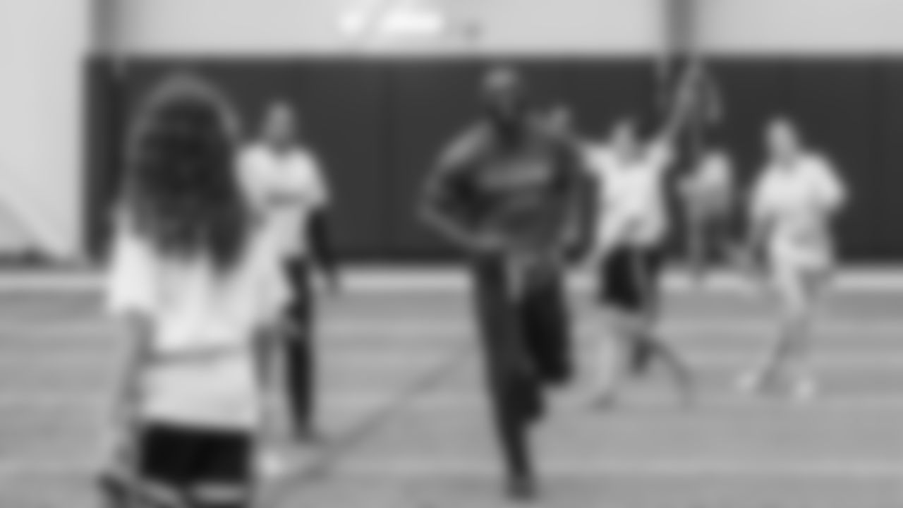 On Saturday, May 31, 2025, the Seahawks hosted Tech Touchdown presented by Amazon Web Services (AWS) - an event merging STEM and sports by empowering middle school girls through hands-on tech and football activities, mentorship, and panel discussions on women breaking barriers in male-dominated industries.