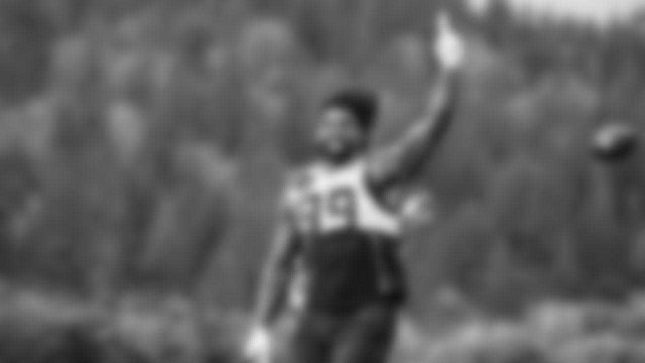 Seahawks defensive end Leonard Williams (99) practiced on Wednesday, November 5, 2025 at the Virginia Mason Athletic Center.