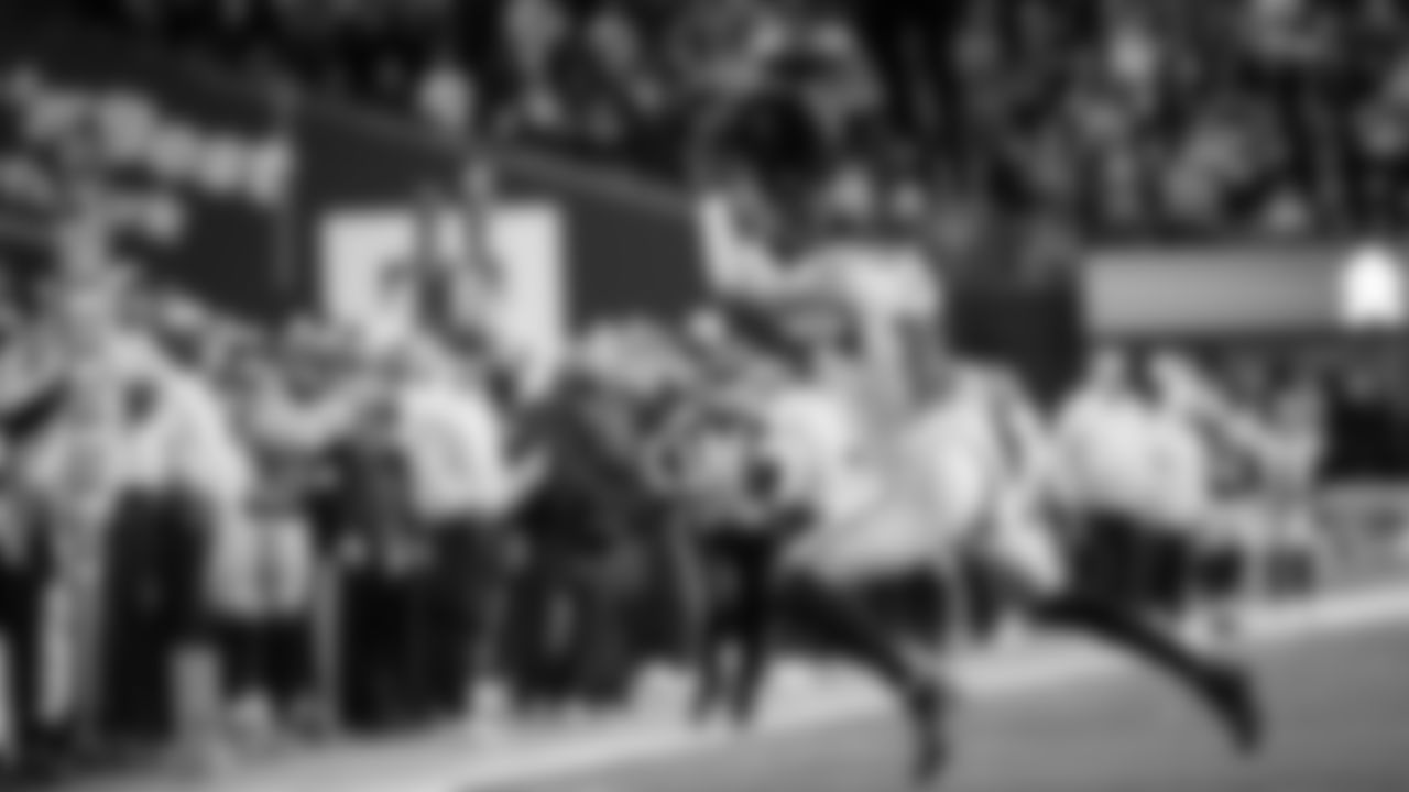 Seahawks receiver Cooper Kupp extends to make this catch along the sideline.