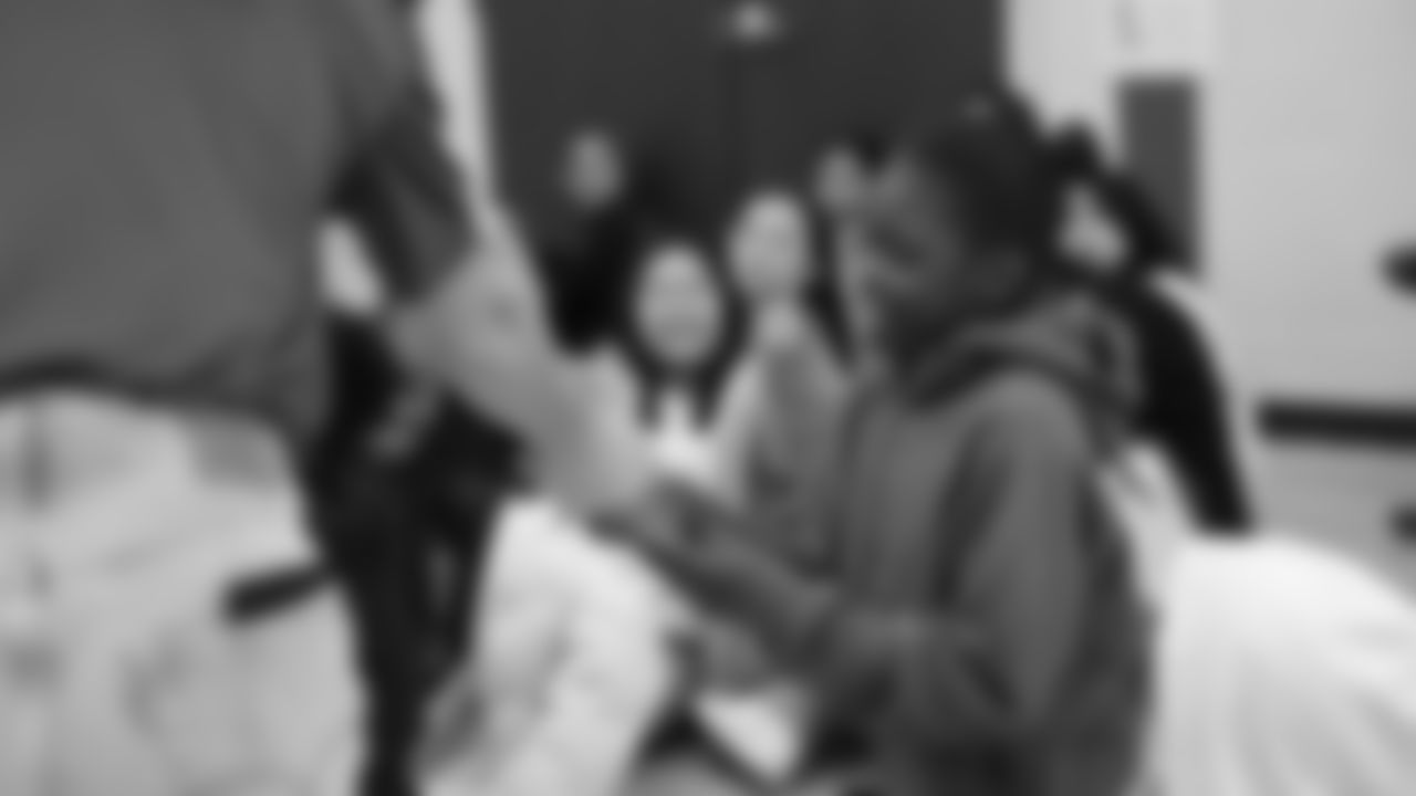 The Seattle Seahawks visited Rainier View Elementary with special appearances from Seahawk Dancers and Legend Garry Gilliam on December 11, 2025.