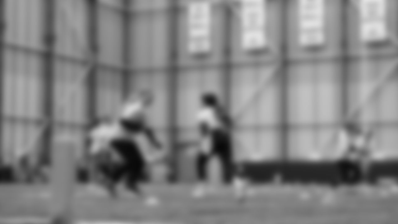 The Seahawks hosted the USA Football Talent ID Camp on February 21, 2026 at the Virginia Mason Athletic Center.