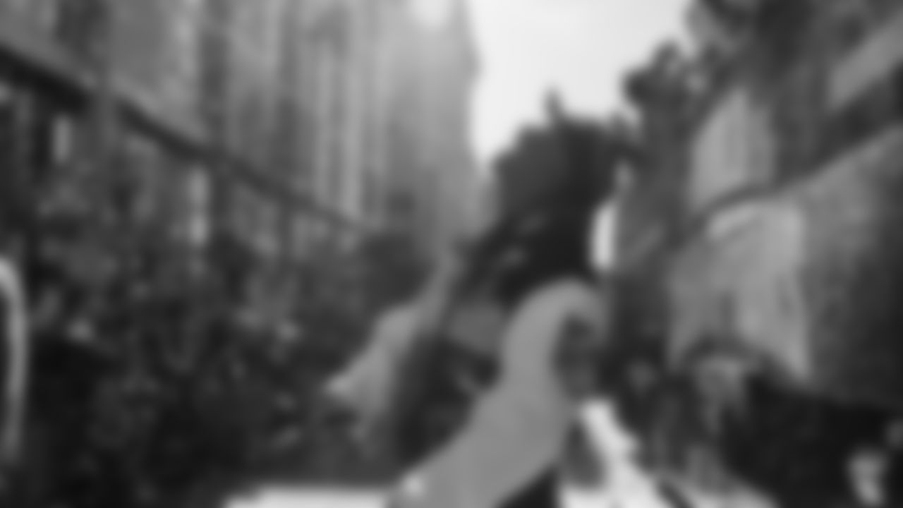 The Seahawks participated in the World Championship Parade through downtown Seattle on February 11, 2026.