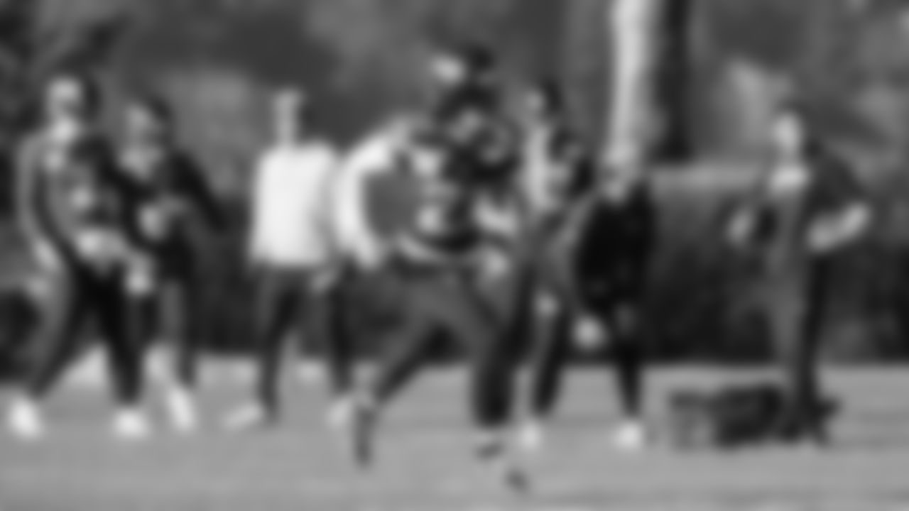 Seahawks wide receiver Rashid Shaheed (22) practiced on Wednesday, January 21, 2026 at the Virginia Mason Athletic Center.