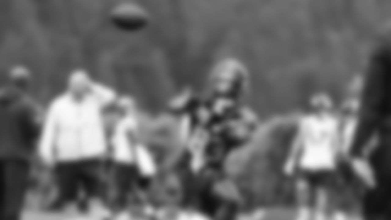Seahawks wide receiver Dareke Young (83) participated in a workout on day five of OTAs on Wednesday, June 4, 2025 at the Virginia Mason Athletic Center.