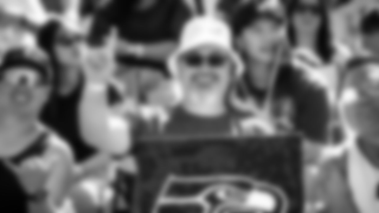Best fan photos from Seahawks Training Camp at the Virginia Mason Athletic Center.