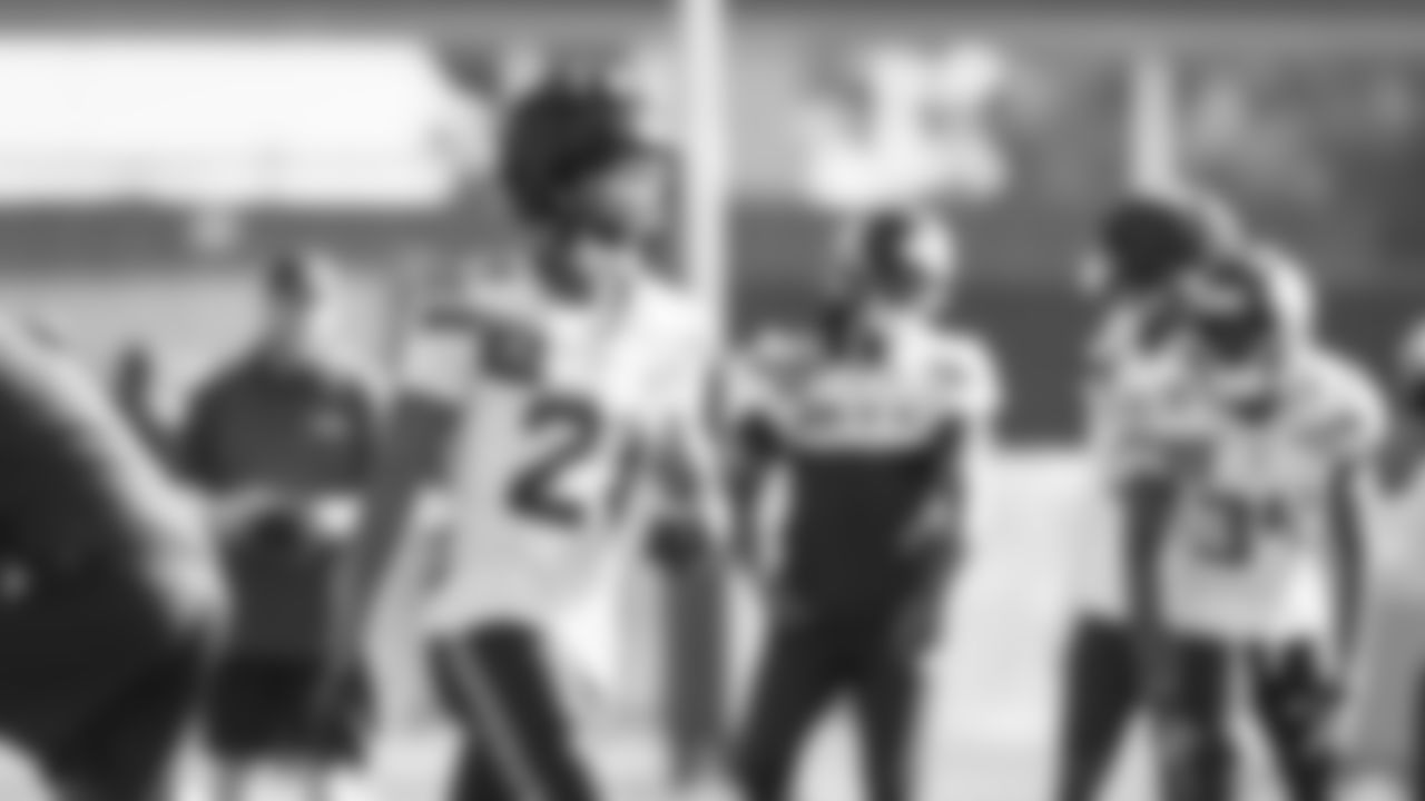 Seahawks cornerback Devon Witherspoon (21) practiced on Wednesday, February 4, 2026 in San Jose, California.