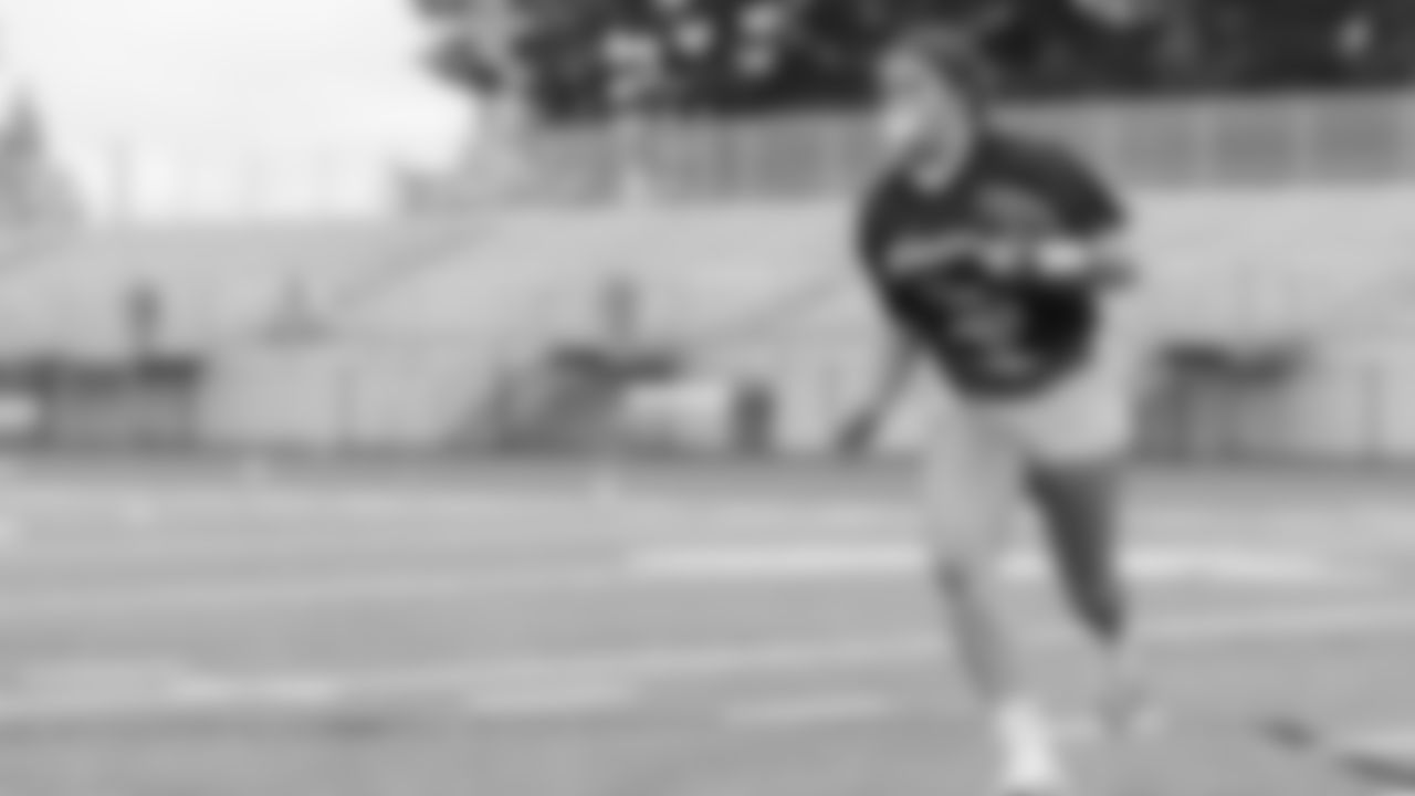 The Seahawks had another round of surprise game day visits at three Seahawks Flag Football League locations on Sunday, October 12th, 2025
