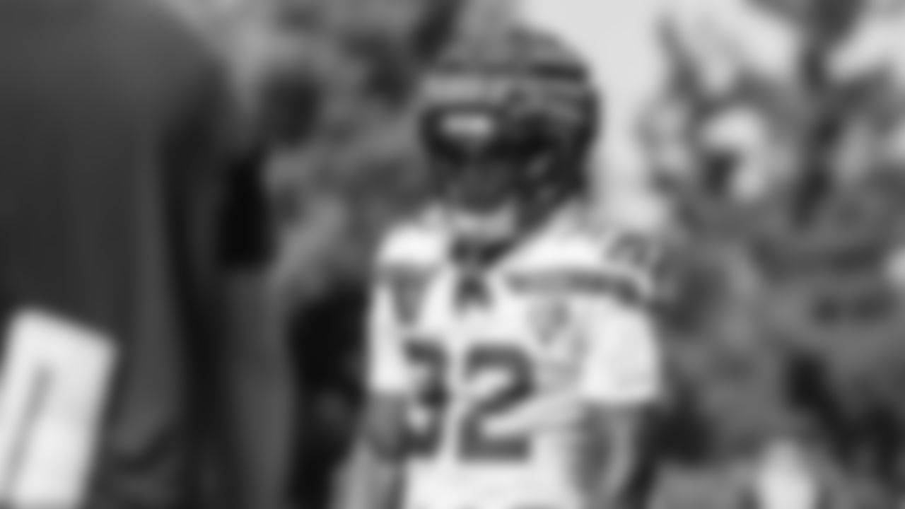Seahawks safety Jerrick Reed II (32) practiced on Wednesday, September 17, 2025 at the Virginia Mason Athletic Center.