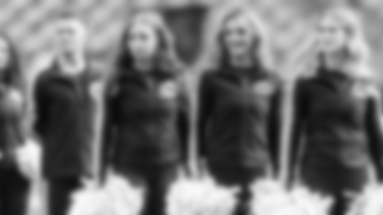 A backstage look at the dancers before the Week 7 game vs. the Texans on October 20, 2025.