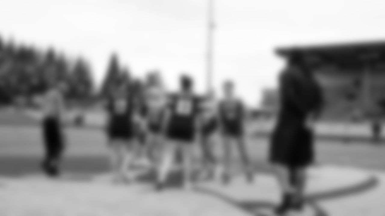 The Seahawks supported the Oregon High School Girls Flag Football Championships on Saturday, May 17, 2025 at Sam Barlow High School that included a $30K donation to the OSAA to help implement new girls flag football programs across Oregon.