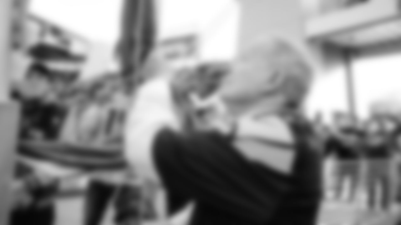 Brigadier General Richard Steve Ritchie "Cinco" of United States Air Force, raised the 12 Flag prior to kickoff of the Week 10 matchup vs. the Cardinals.