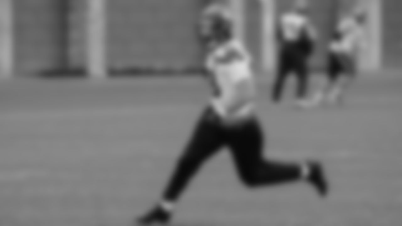 Seahawks tight end AJ Barner (88) practiced on Wednesday, December 24, 2025 at the Virginia Mason Athletic Center.