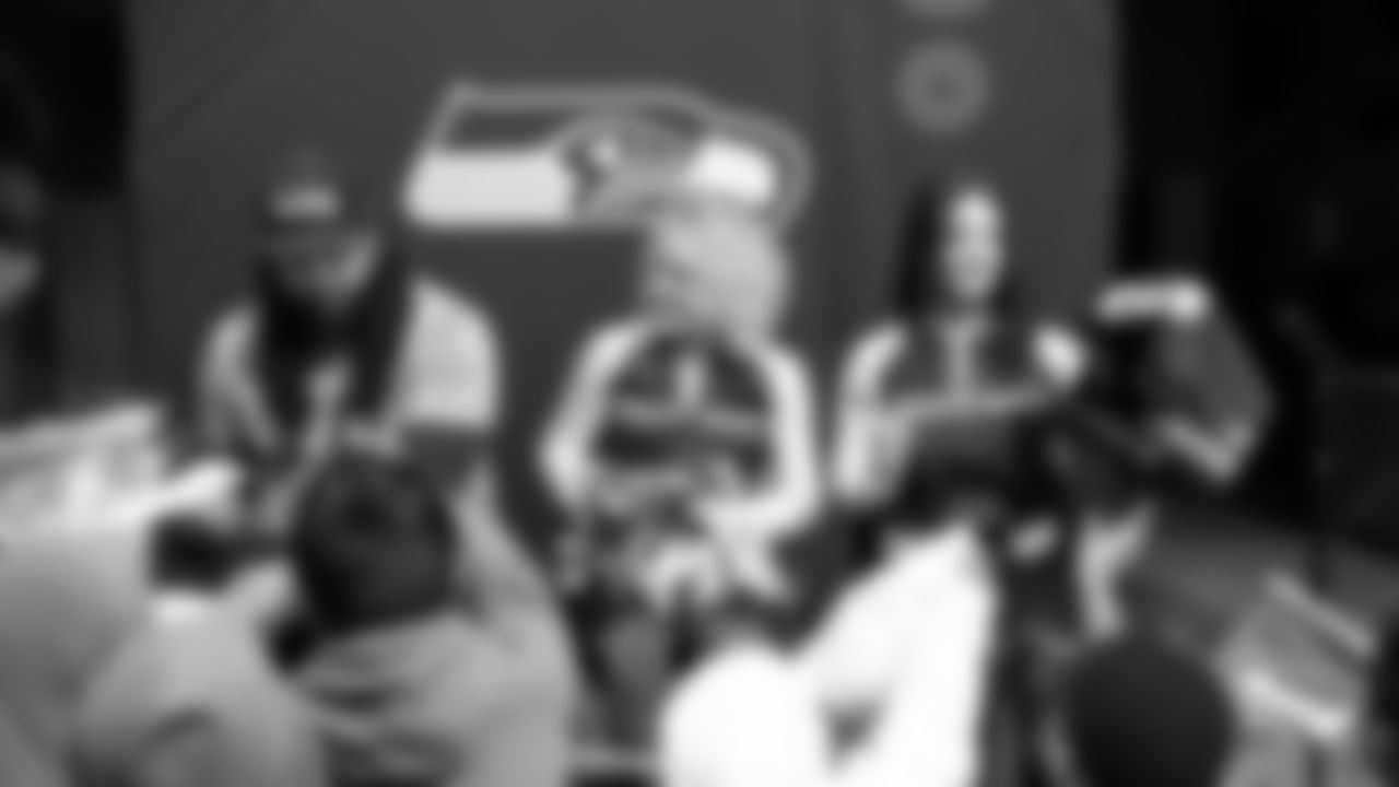 The Seahawks visited Midway Elementary as part of the 12 Pages Reading Program on November 21, 2025.