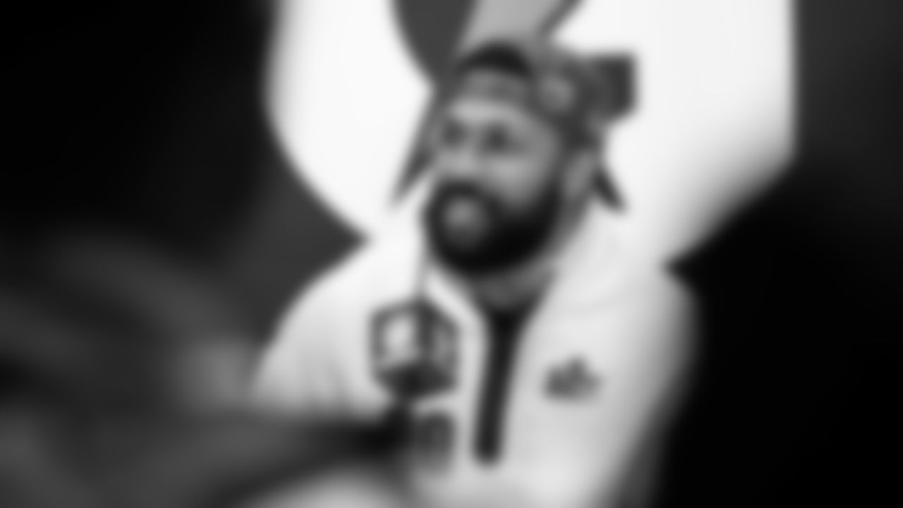 The Seattle Seahawks took part in 'Super Bowl Opening Night' on Monday, February 2 to kickoff Super Bowl LX week in the Bay Area.