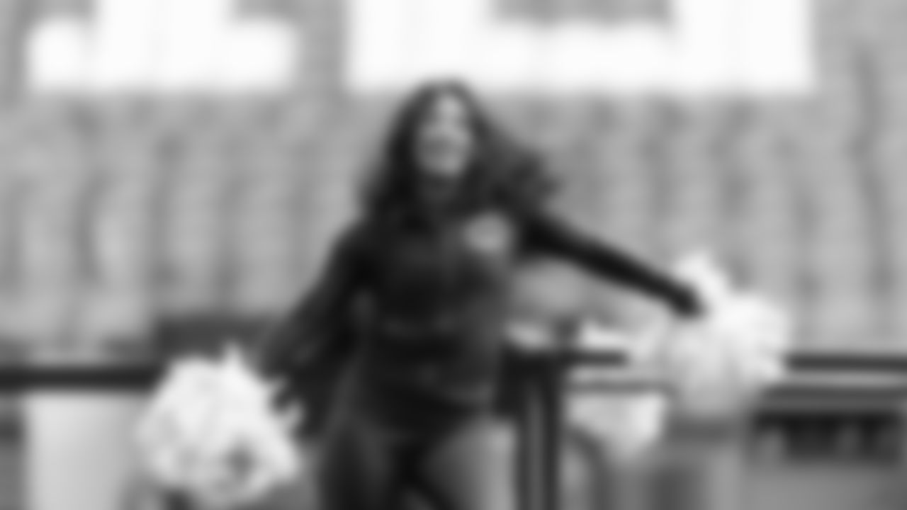 A backstage look at the dancers before the Week 7 game vs. the Texans on October 20, 2025.