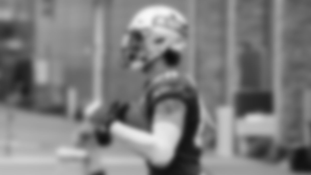 Seahawks tight end AJ Barner (88) practiced on Thursday, November 27, 2025 at the Virginia Mason Athletic Center.