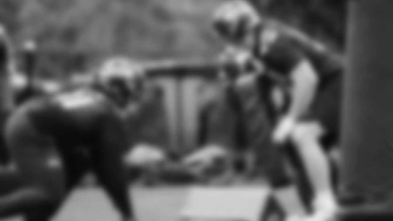 Seahawks defensive tackle Byron Murphy II (91) practiced on Wednesday, January 1, 2026 at the Virginia Mason Athletic Center.