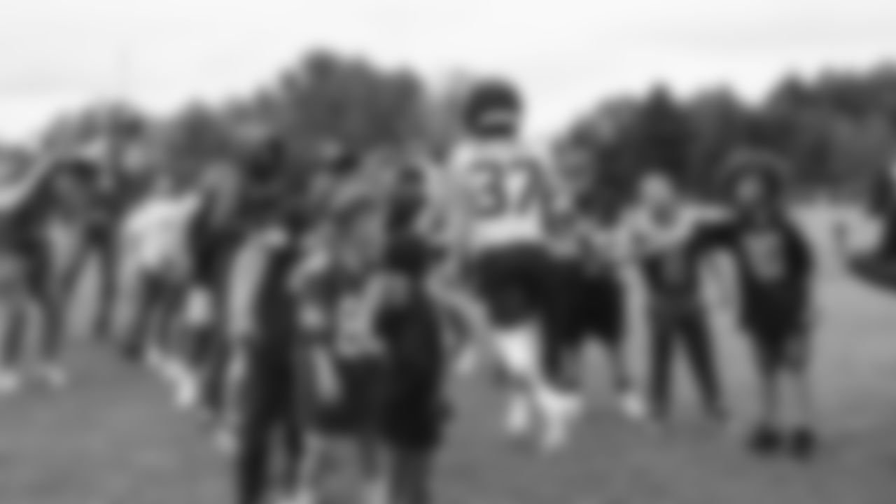 Seahawks cornerback Damarion Williams (37) practiced on day three of training camp on July 25, 2025 at the Virginia Mason Athletic Center.