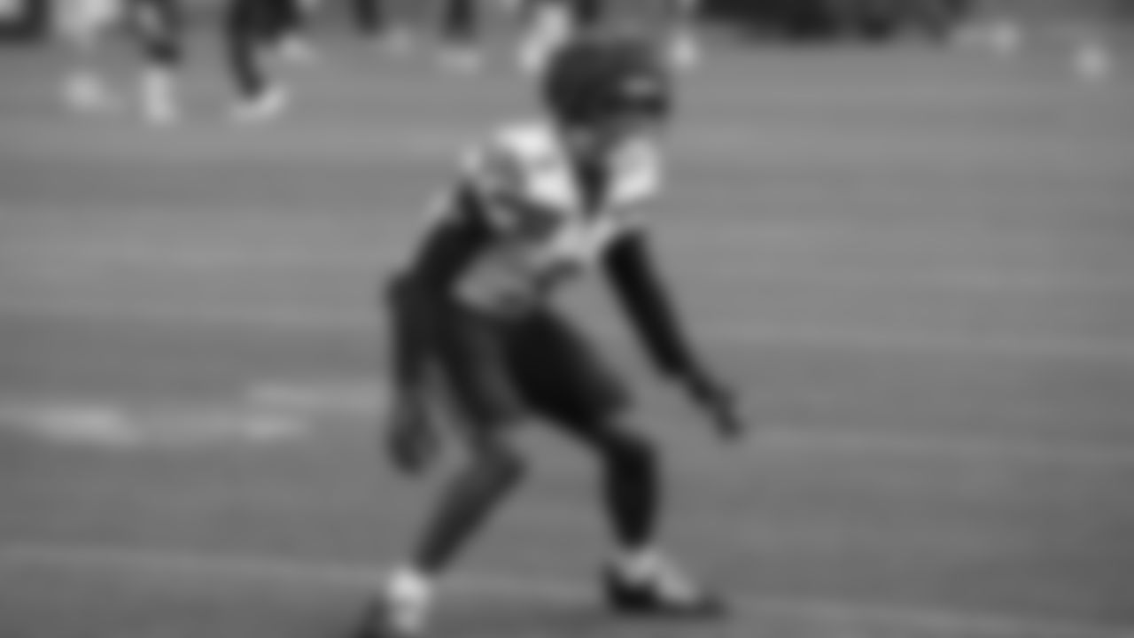 Seahawks safety Nick Emmanwori (3) practiced on Wednesday, October 29, 2025 at the Virginia Mason Athletic Center.