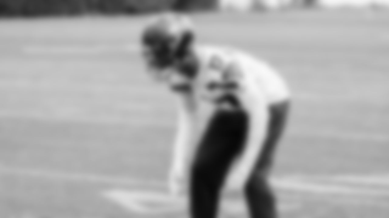 Cornerback Zy Alexander (17) practiced on day two of rookie minicamp on May 3, 2025 at the Virginia Mason Athletic Center.