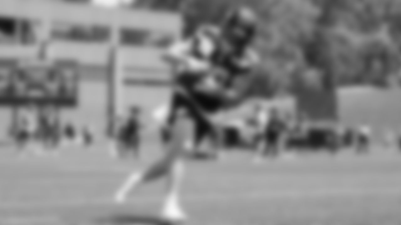 Seahawks wide receiver Cooper Kupp (10) participated in a workout on day two of minicamp on Wednesday, June 11, 2025 at the Virginia Mason Athletic Center.