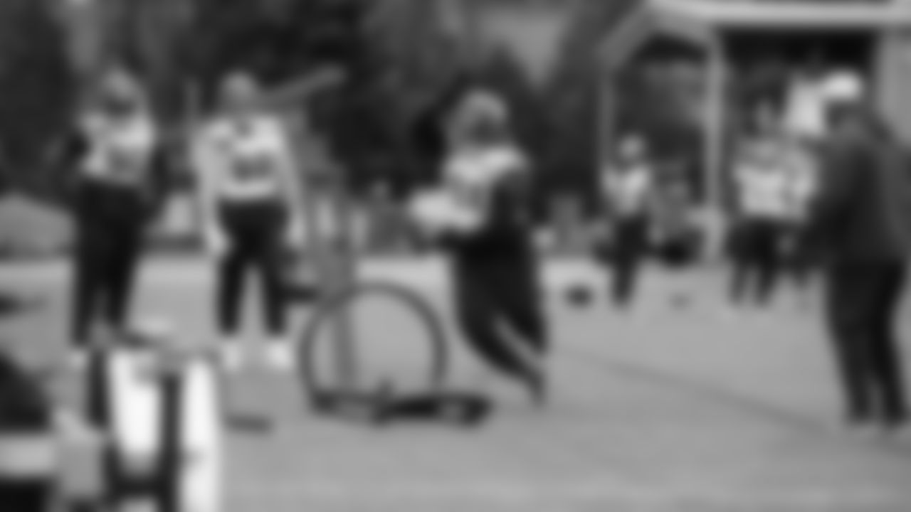 Seahawks defensive tackle Byron Murphy II (91) practiced on Friday, January 30, 2026 at the Virginia Mason Athletic Center.